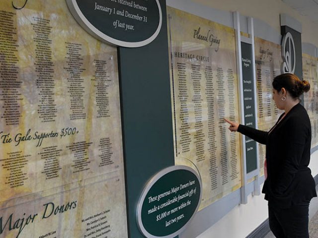 Donor Wall