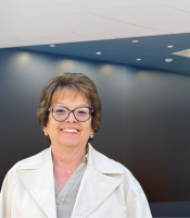 woman wearing glasses